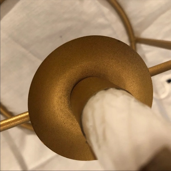 Metal angel candle holder - Picture 6 of 8